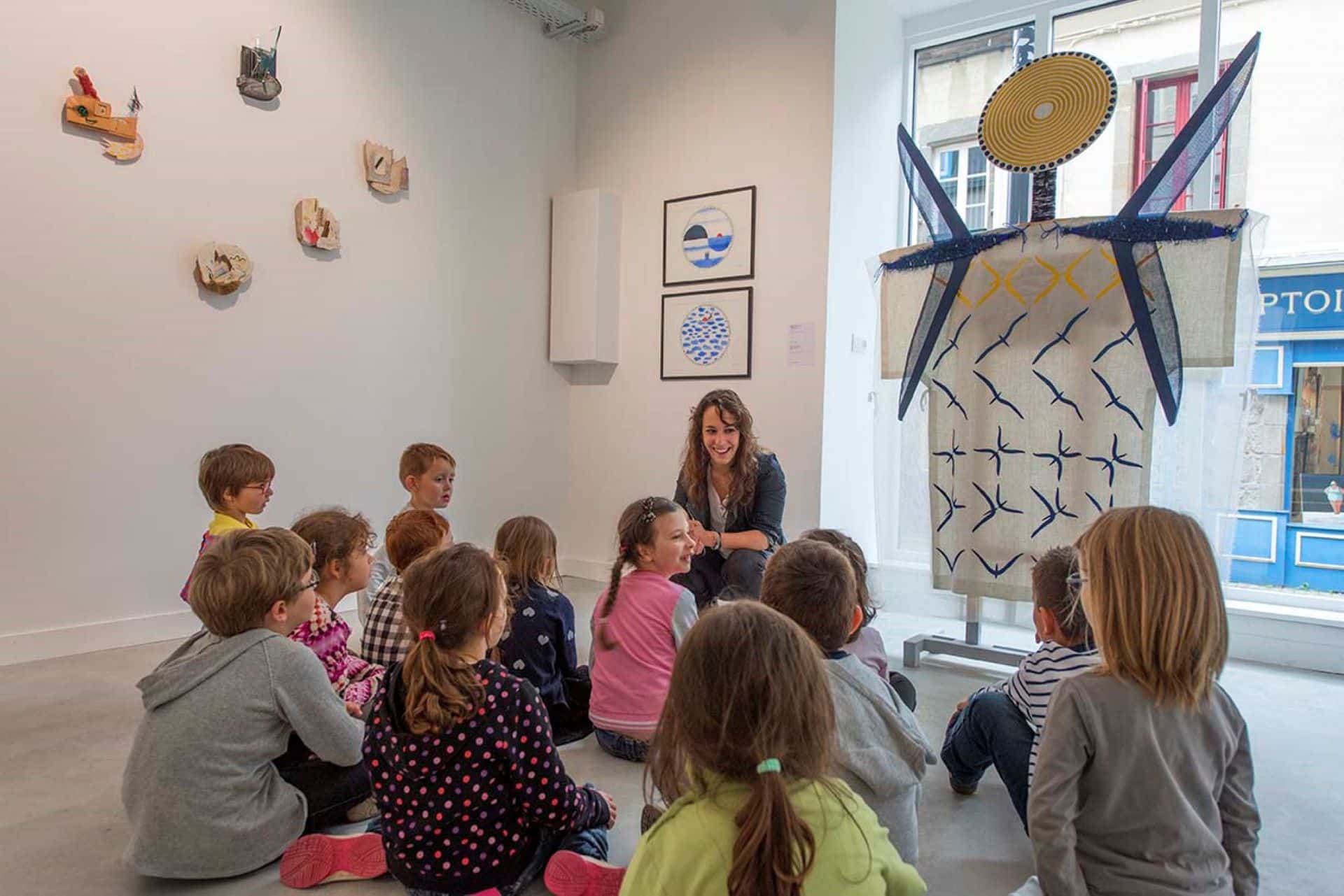 visite enfants à la galerie de rohan landerneau - Landerneau Daoulas Tourisme