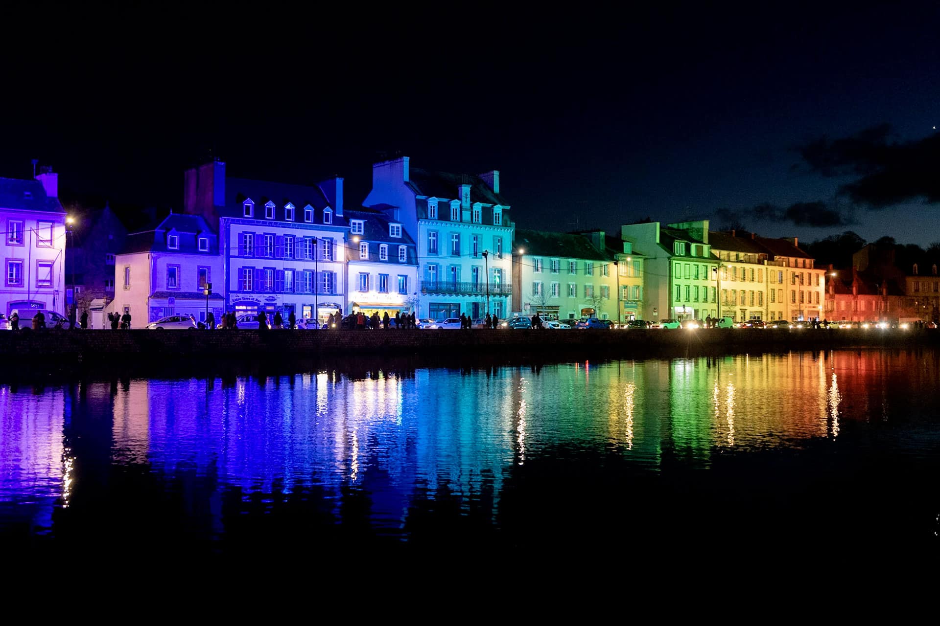 Nuit d'Hiver - Illuminations des quais - Tourisme Landerneau Daoulas