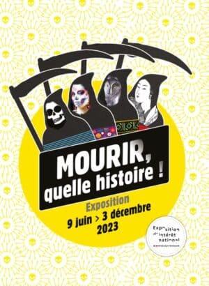 Mourir, quelle histoire!&quot; exhibition at Daoulas Abbey in 2023 -Tourisme Landerneau Daoulas