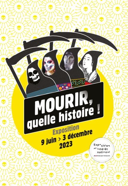 Exposition "Mourir, quelle histoire!" en 2023 à l'Abbaye de Daoulas -Tourisme Landerneau Daoulas